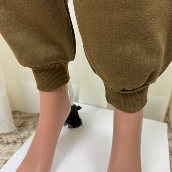 Zenana 2 Pcs Crop Sweatshirt Tracksuit Jogger Pants Set Outfit Active Lounge - Picture 7 of 8